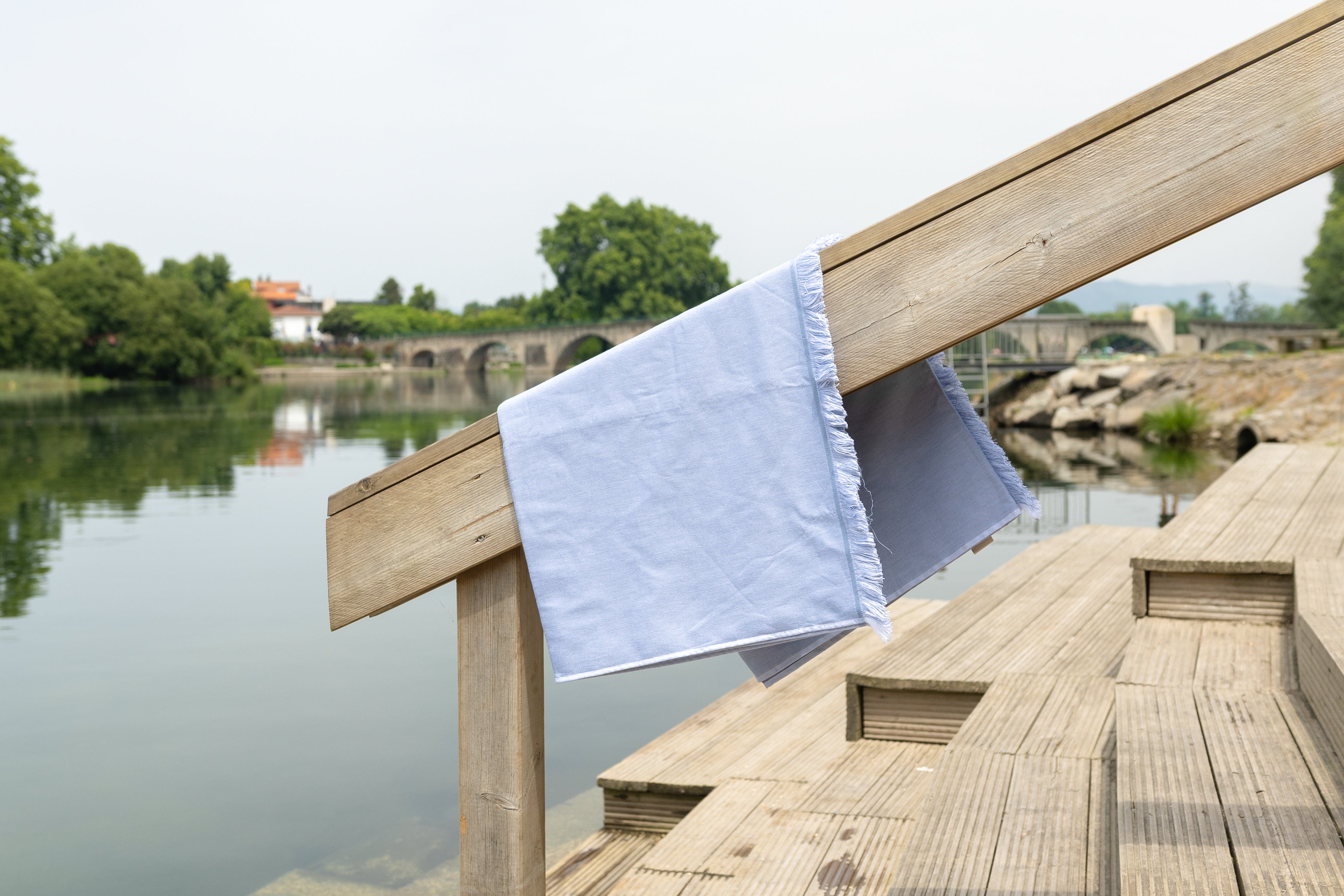 The Amalfi Beach Towel — Mediterranean Collection