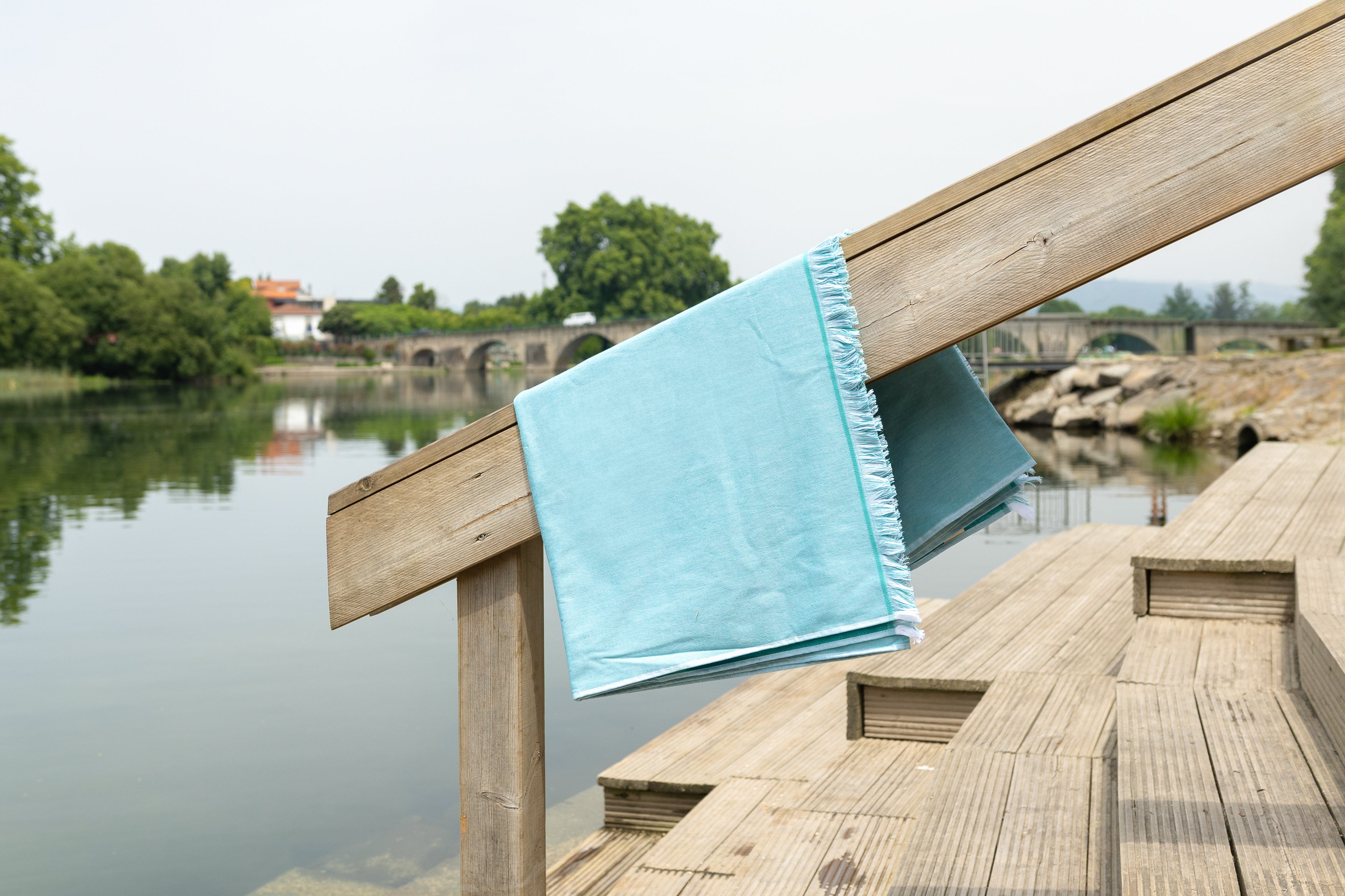 The Amalfi Beach Towel — Mediterranean Collection
