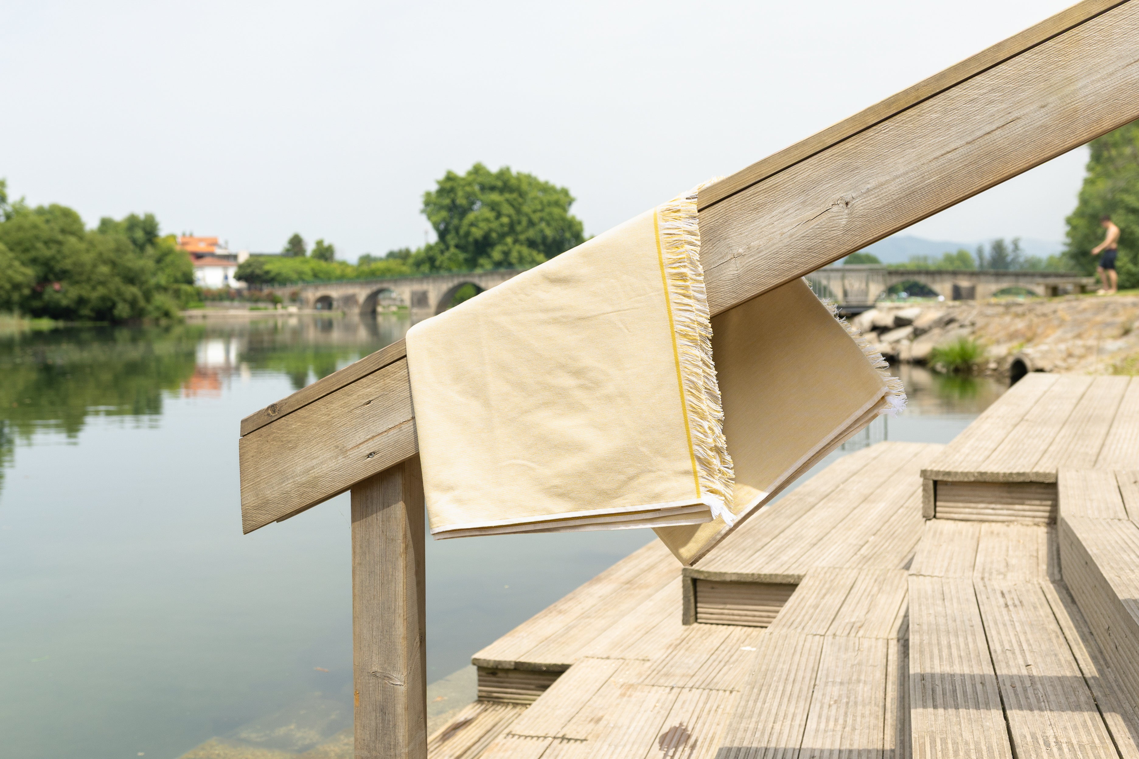 The Amalfi Beach Towel — Mediterranean Collection