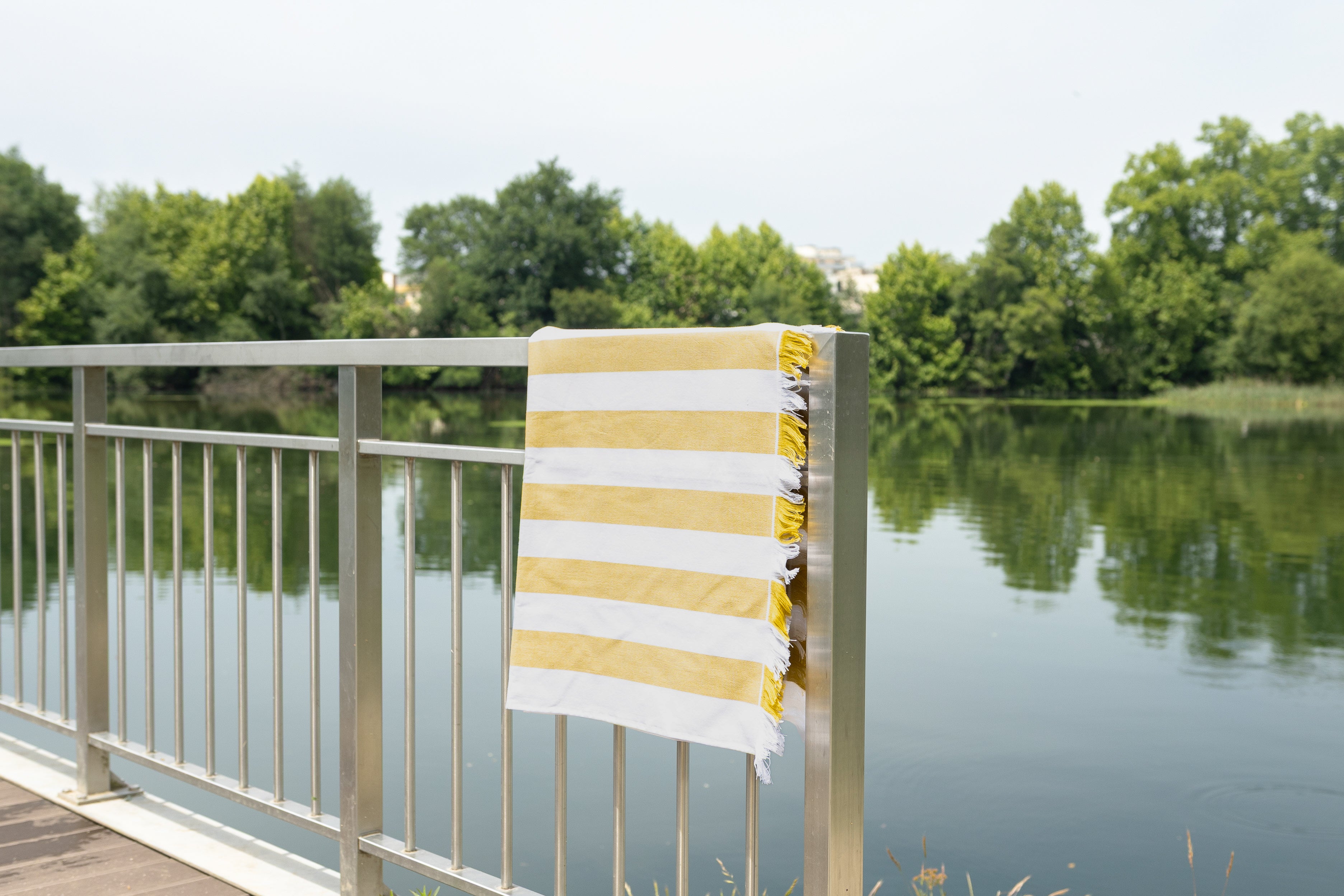 The Riviera Beach Towel — Mediterranean Collection
