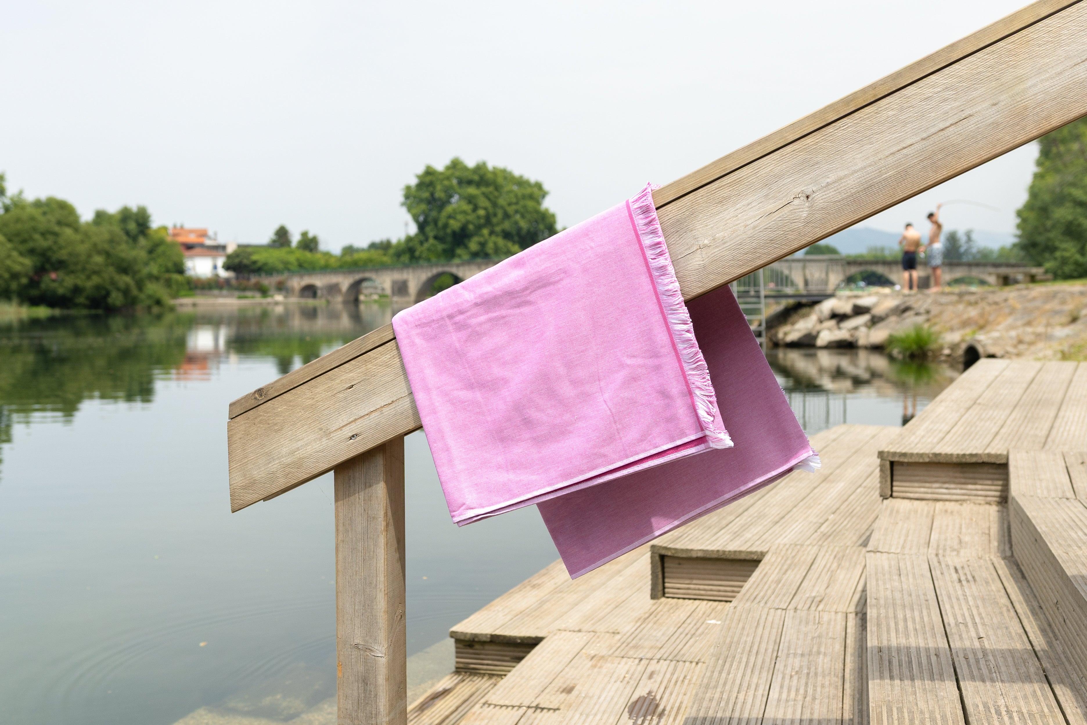 The Amalfi Beach Towel — Mediterranean Collection