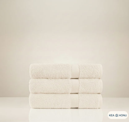 Combed Cotton Bath Towel — Stillness Collection