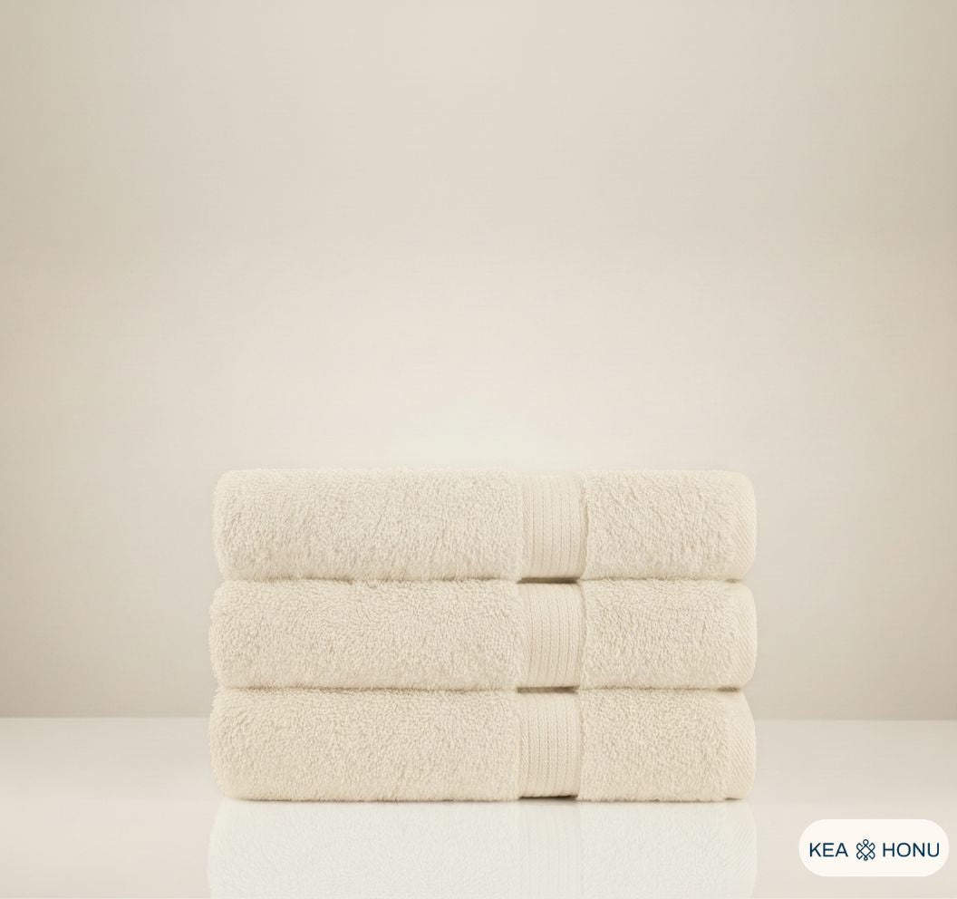 Combed Cotton Bath Towel — Stillness Collection