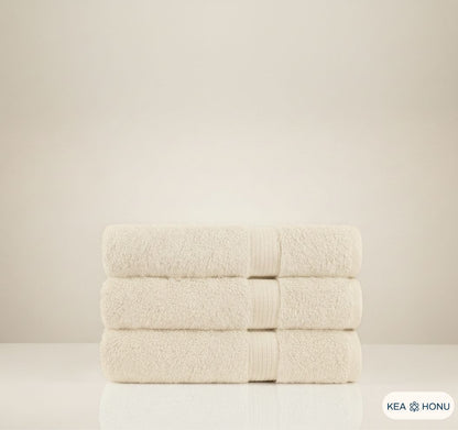 Combed Cotton Bath Towel — Stillness Collection