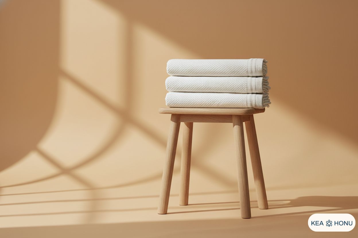 Lightweight Cotton Towel — Sun Woven Collection
