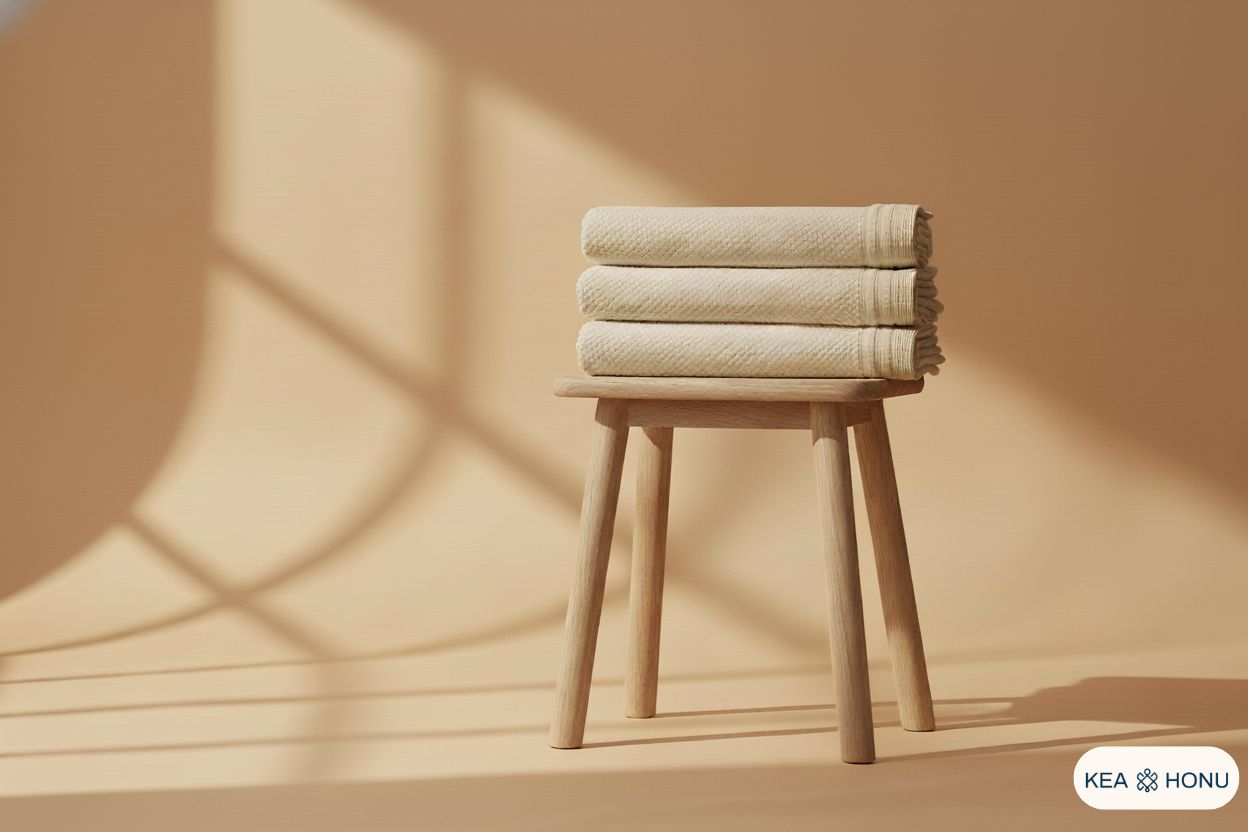 Lightweight Cotton Towel — Sun Woven Collection