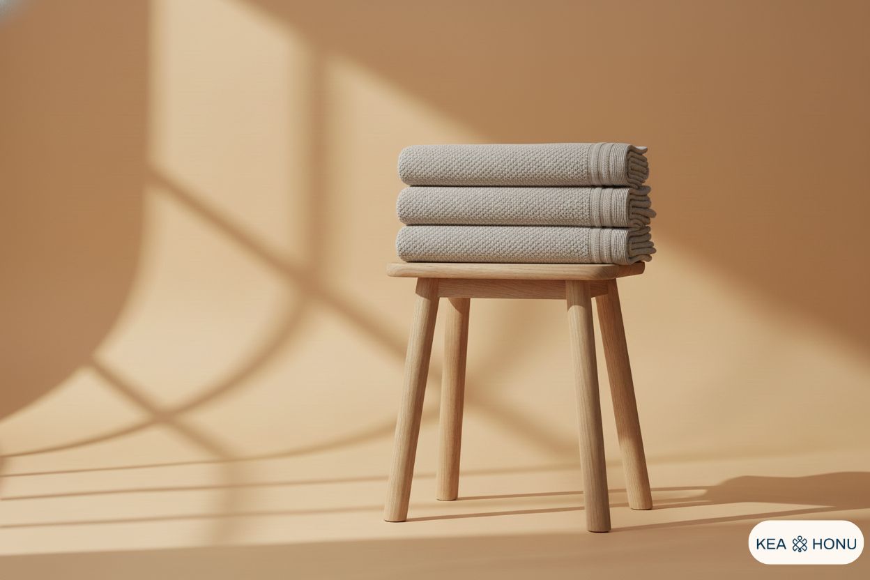 Lightweight Cotton Towel — Sun Woven Collection