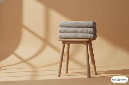 Lightweight Cotton Towel — Sun Woven Collection