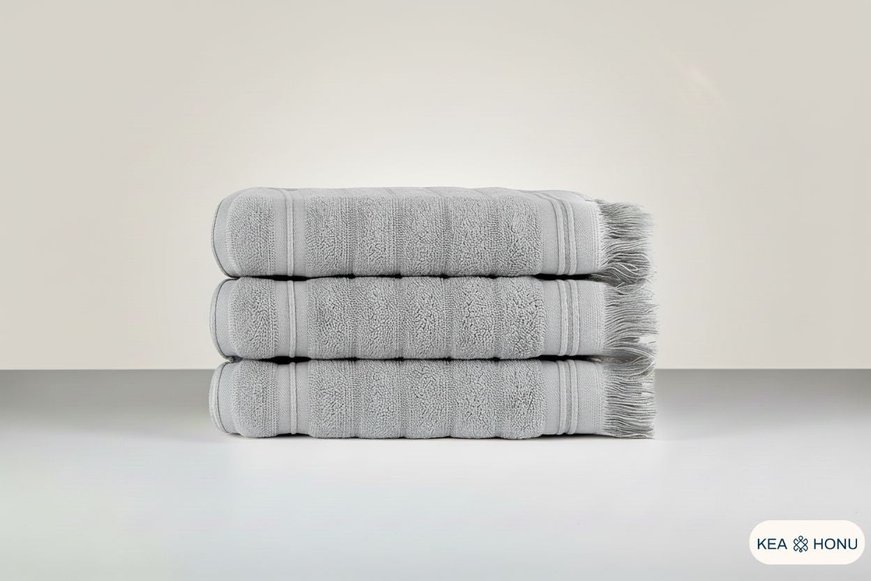 Organic Waffle Cotton Towel — Origin Collection